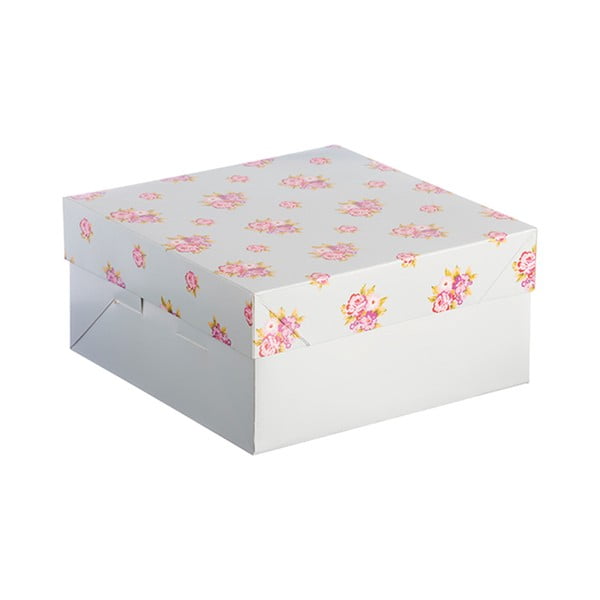 Popierinė gėlių dėžutė "Mason Cash Cake", 25 x 25 cm