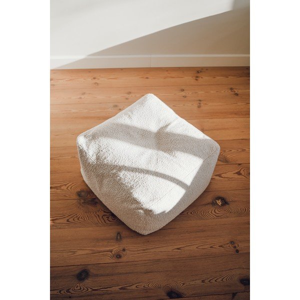 Smėlio spalvos pufas iš boucle Keno – noo.ma-image-2