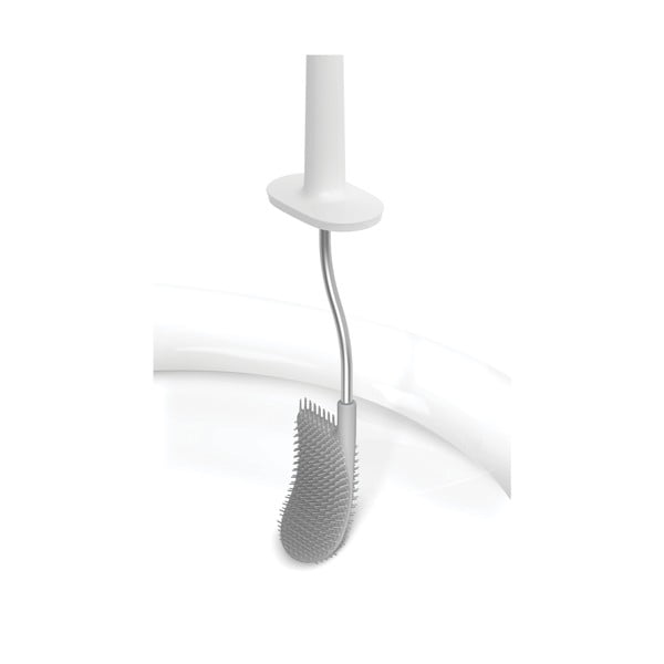 Baltas plastikinis tualeto šepetys Flex Lite - Joseph Joseph-image-3