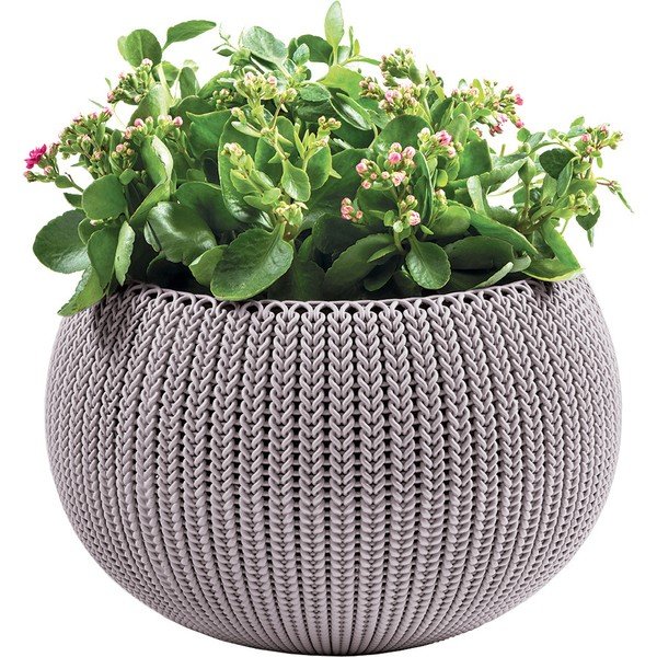 Iš plastiko pakabinamas ir sieninis vazonas ø 36 cm Cozy – Keter-image-2