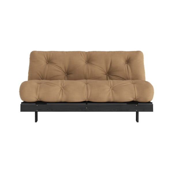 Sulankstoma sofa rudos spalvos 160 cm Roots Black Night – Karup Design-image-3