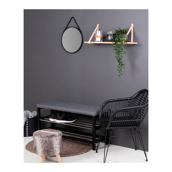 Sieninis veidrodis ø 38 cm Trapani – House Nordic-image-3