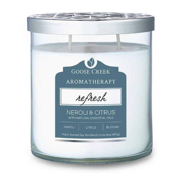 "Goose Creek Neroli & Citrus" kvapo žvakė, 60 valandų degimo