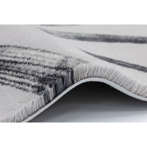 Kilimas iš vilnos šviesiai pilkos spalvos 160x240 cm Talwin – Agnella-image-1