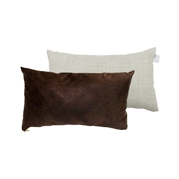 2 pagalvėlių rinkinys su užpildu Karup Deco Cushion Mocca/Light Grey, 45 x 25 cm