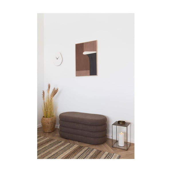 Iš boucle suolas rudos spalvos Dartford – House Nordic-image-1