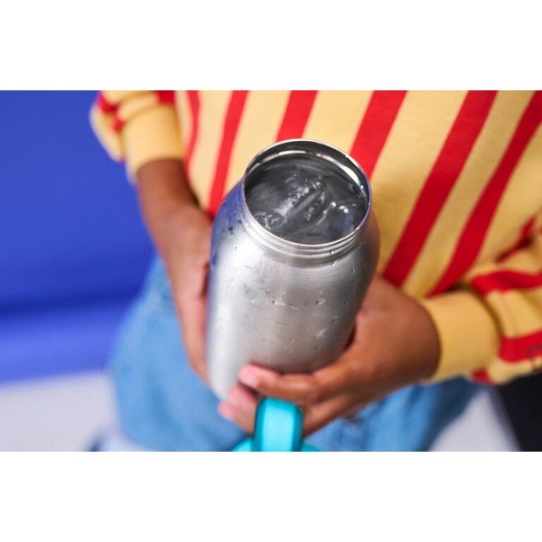Rožinės spalvos/sidabrinės spalvos iš metalo vaikiškas termosas 500 ml Campus – Mepal-image-3