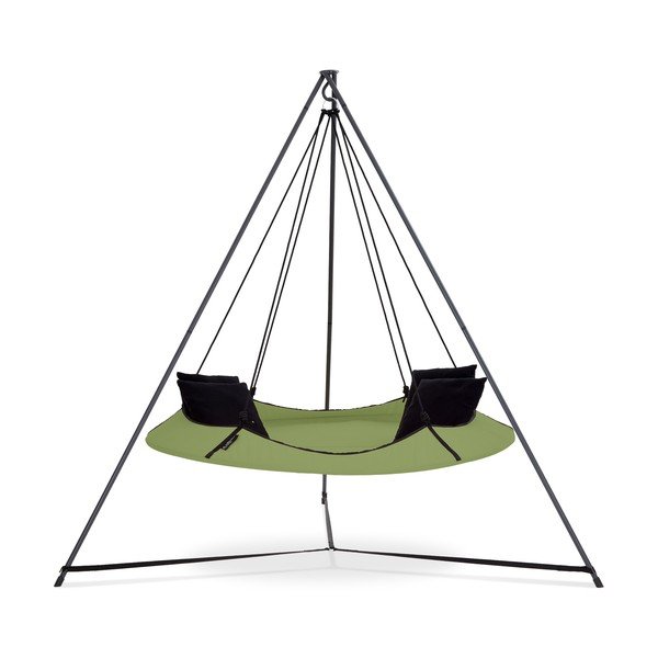 Žaliosios sodo sūpynės su stovu - Hangout Pod-image-1