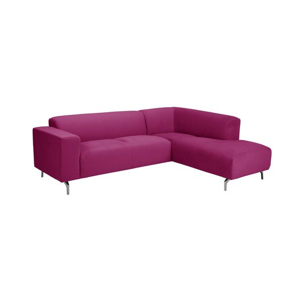 Rožinė kampinė sofa "Windsor & Co" Sofos "Orion" dešinysis kampas-image-1