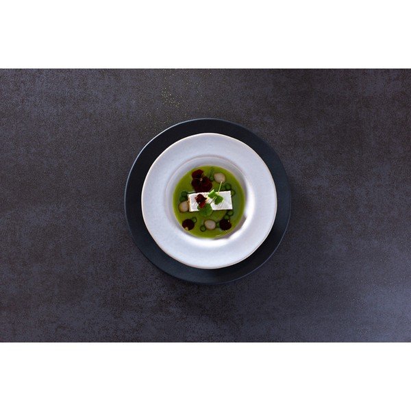 Balta akmens masės gili lėkštė Costa Nova Roda, ⌀ 19 cm-image-1