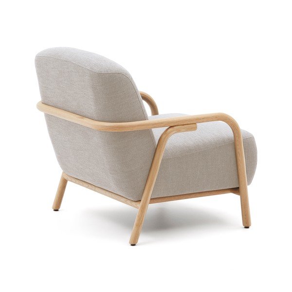 Smėlio spalvos krėslas Sylo – Kave Home-image-3
