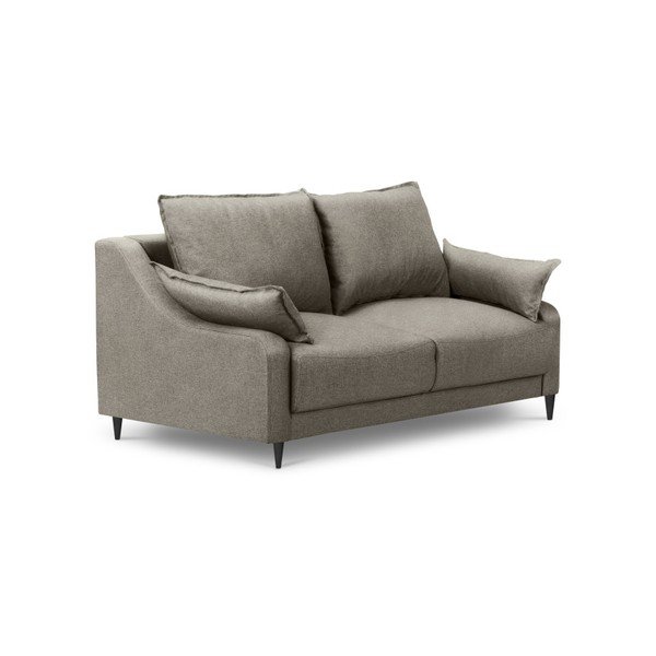 Rudos ir smėlio spalvos sofa Mazzini Sofas Ancolie, 150 cm-image-2