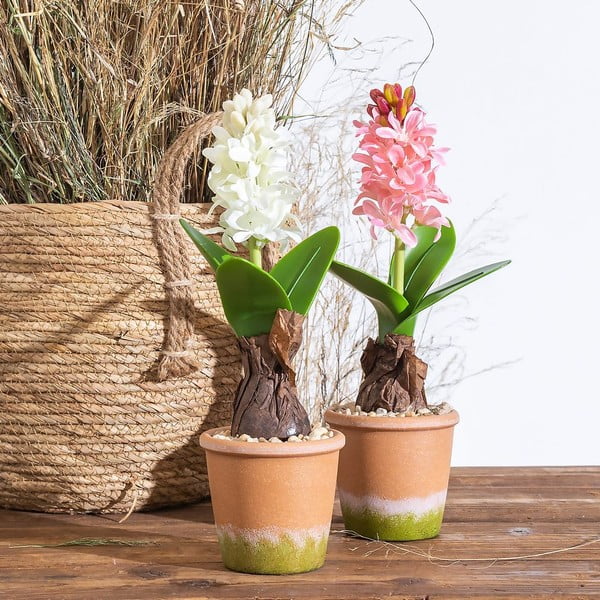 Dirbtinis augalas (aukštis 29 cm) Hyacinth – Ixia-image-1