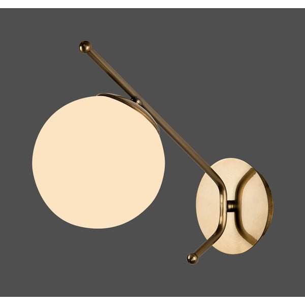 Aukso spalvos sieninis šviestuvas Squid Lighting Star, aukštis 31 cm-image-1