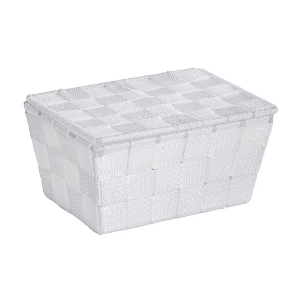 Baltas krepšelis su dangčiu Wenko Adria-image-1