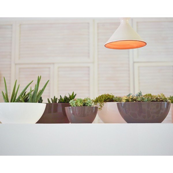 Iš perdirbto plastiko vazonas gėlėms 35 cm Bahia – Artevasi-image-1