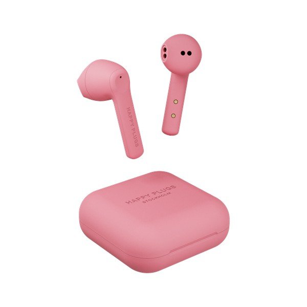 Rožiniai belaidžiai klausos aparatai Happy Plugs Air 1 Go-image-4