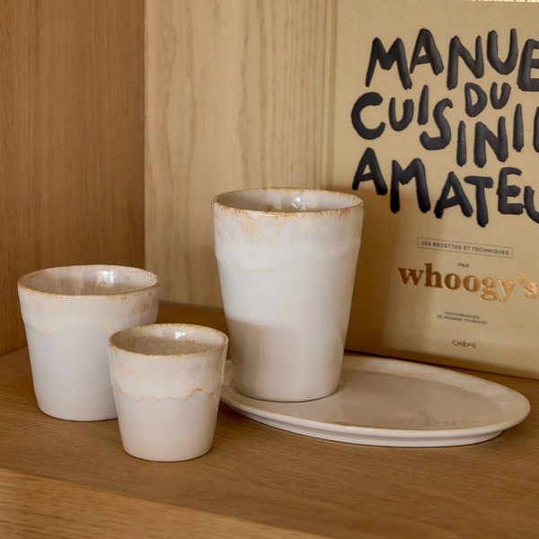 Baltos spalvos iš molio lėkštutė Grespresso – Costa Nova-image-1