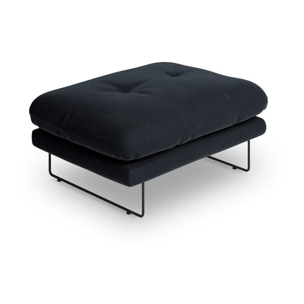 Tamsiai mėlynas aksominis pufas Windsor & Co Sofas Gravity-image-2