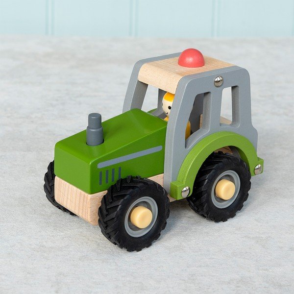 Traktorius iš medienos Tractor – Rex London-image-1