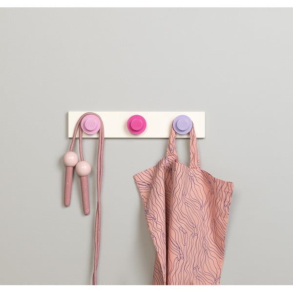 Rausvų atspalvių sieninė pakaba LEGO®-image-1