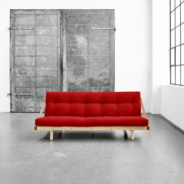 Kintama sofa "Karup Jump Natural/Red