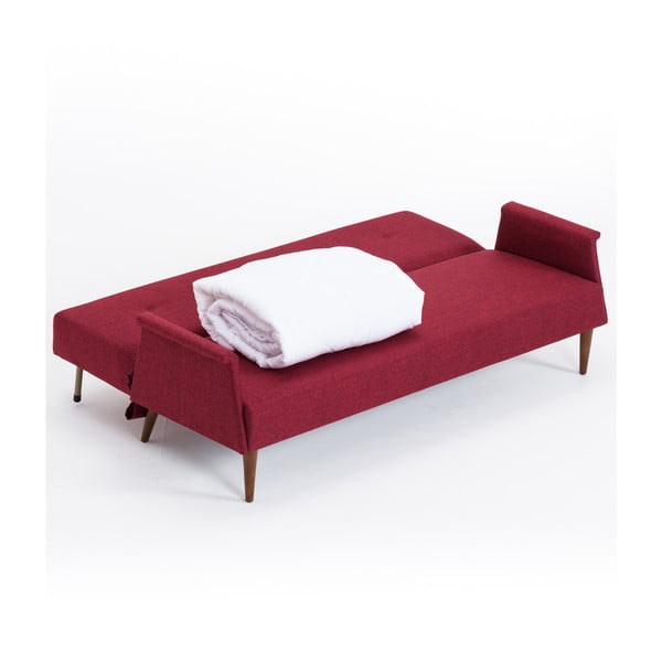 Bordo spalvos sofa-lova Balcab Julia-image-3