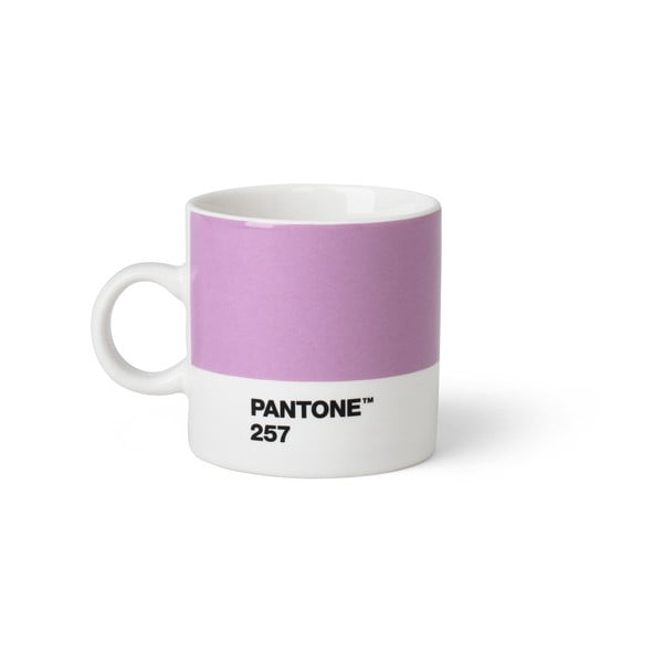 Rožinės spalvos puodelis Pantone Espresso, 120 ml