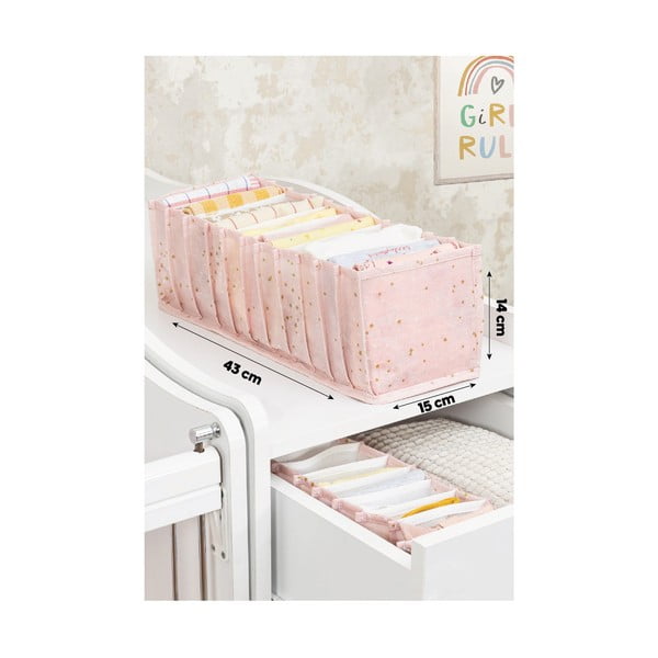 Medžiaginė vaikiška saugojimo dėžė - Mioli Decor-image-2