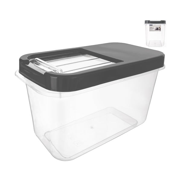Iš plastiko daiktadėžė su dangčiu 35x20x23 cm Slop – Orion