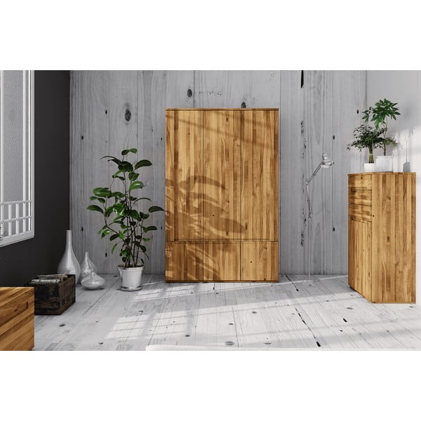 Ąžuolinė spinta 135x206 cm Vento 3 - The Beds-image-4