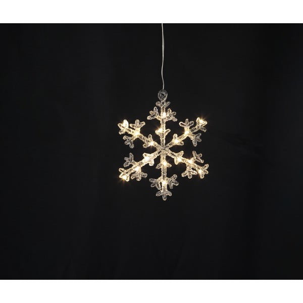 Šviečianti dekoracija su Kalėdų motyvu Icy Snowflake – Star Trading-image-3