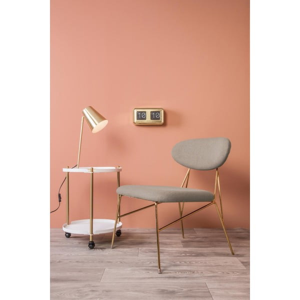 Pilkas fotelis Leitmotiv Queen-image-1