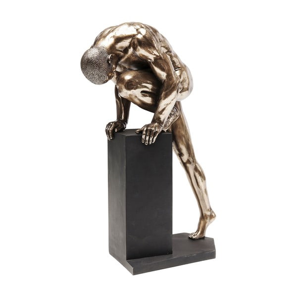 Apdaila Kare Design Man Stand Bronze