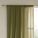 Permatoma užuolaida khaki spalvos 140x229 cm Zofia Broderie Anglaise – Pineapple Elephant