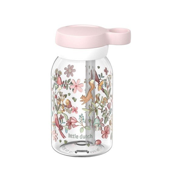 Rožinės spalvos iš plastiko vaikiškas buteliukas 450 ml Fairy Wonders – Mepal