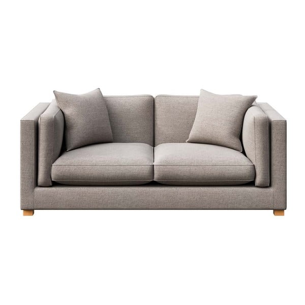 Sofa šviesiai pilkos spalvos 195 cm Pomo – Ame Yens