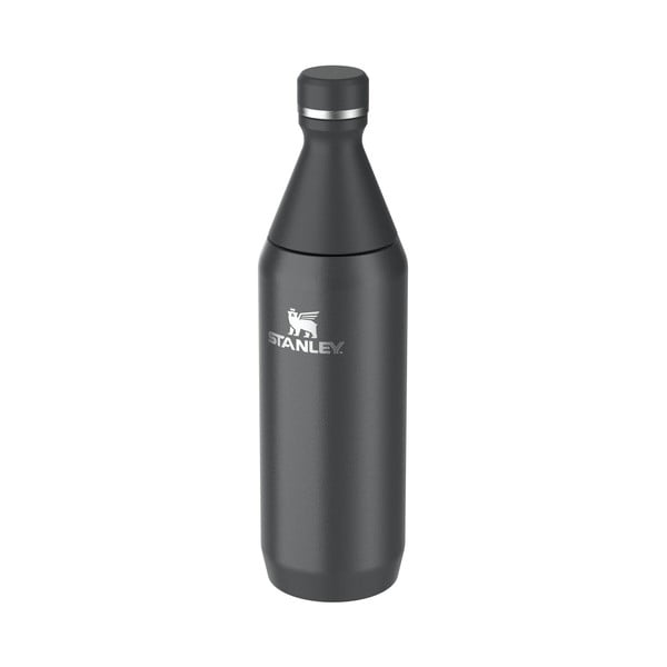 Juodos spalvos iš nerūdijančio plieno termosas 600 ml All Day Slim Bottle Black – Stanley-image-1