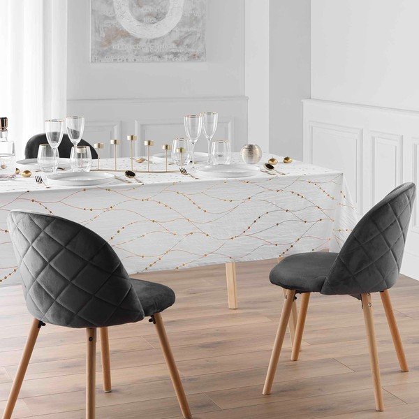 Iš mikropluošto staltiesė 140x240 cm Firmament – douceur d'intérieur-image-3
