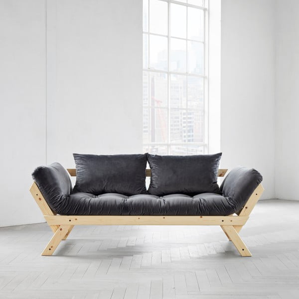 Kintama sofa "Karup Bebop Natural/Velvet Gray