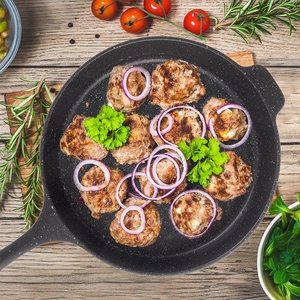 Keptuvė su nelimpančia danga ø 28 cm Grande – Orion-image-1