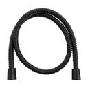 Iš nerūdijančio plieno dušo žarna matinės juodos spalvos Powerflex – Sapho