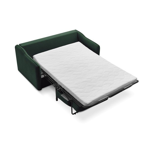 Žalios spalvos sofa miegojimui/sulankstoma 178 cm Lenny – Bobochic Paris-image-4
