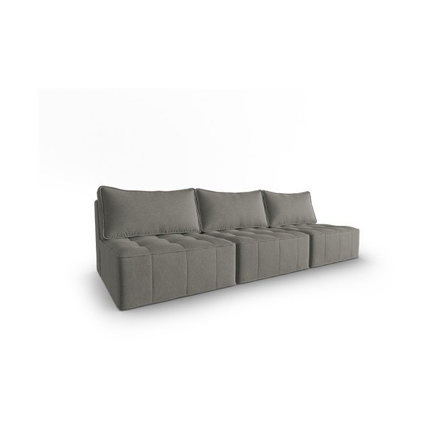 Sofa pilkos spalvos 240 cm Mike – Micadoni Home-image-2