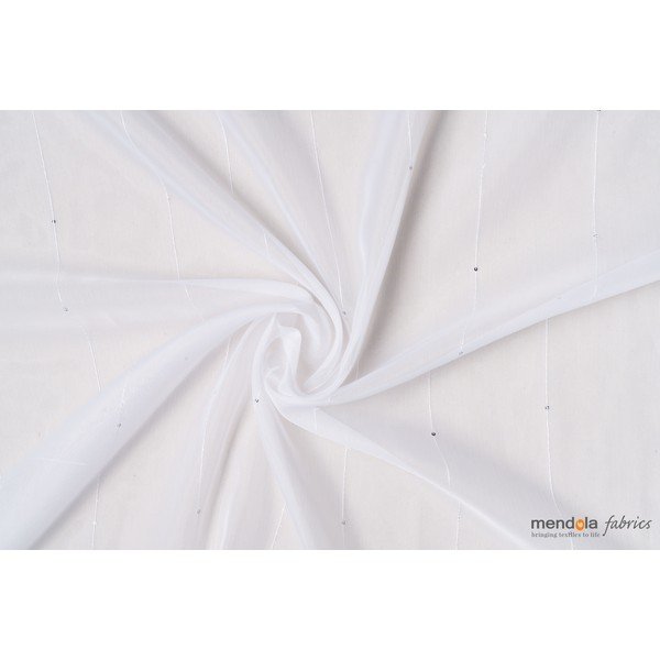 Permatoma užuolaida baltos spalvos 140x260 cm Michelle – Mendola Fabrics