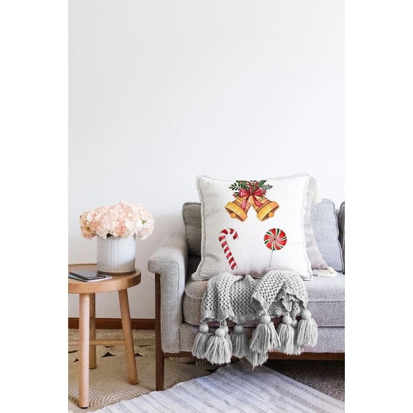 Dekoratyvinis pagalvės užvalkalas su Kalėdų motyvu 43x43 cm – Mila Home-image-2