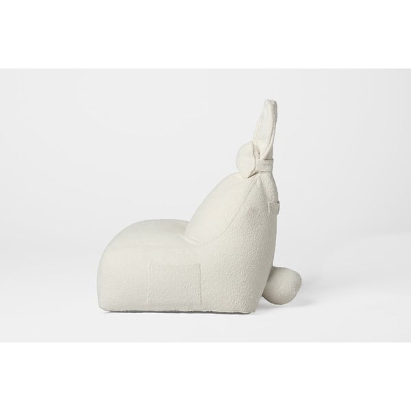 Kreminės spalvos vaikiškas sėdmaišis Funny Bunny – The Brooklyn Kids-image-3