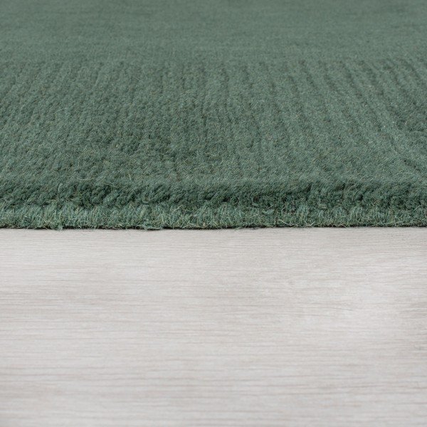 Tamsiai žalias vilnonis kilimas Flair Rugs Siena, 120 x 170 cm-image-2