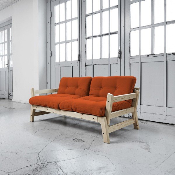 Sofa lova "Karup Step Natural/Orange