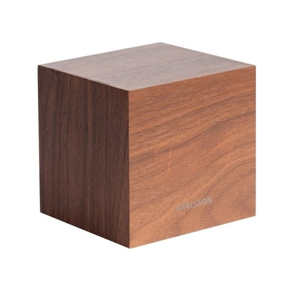 "Karlsson Mini Cube" medinis 8 x 8 cm dydžio žadintuvas-image-3